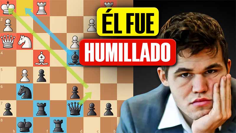 Carlsen y prodigio de 16 años (Mate Pastor)