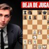 Error en la jugada 1... Fischer se rió y no perdonó