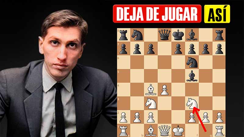 Error en la jugada 1... Fischer se rió y no perdonó