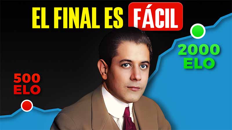 5 reglas de oro de Capablanca para ganar finales sin complicarte