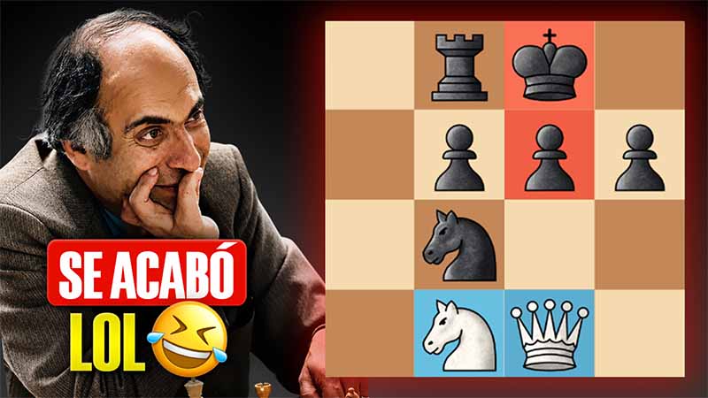 5 reglas brutales de ataque (Mikhail Tal)