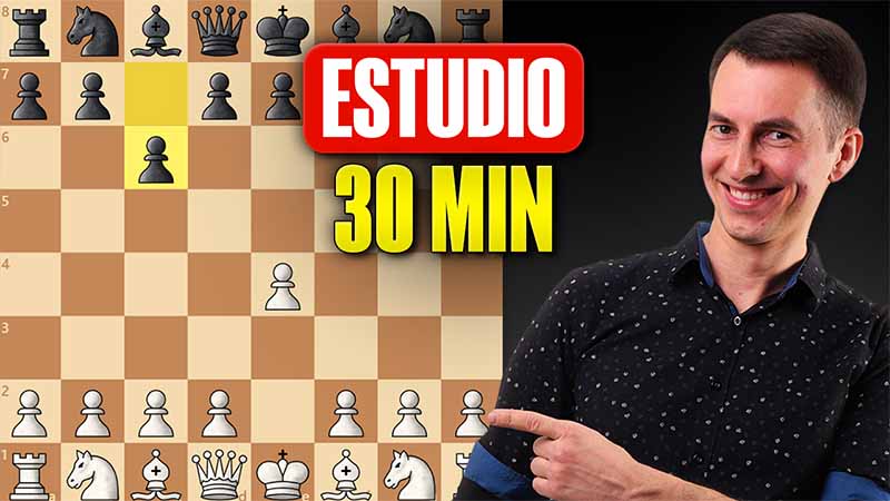 Plan de estudio para llegar pronto a 2000 Elo | 30 minutos de entrenamiento