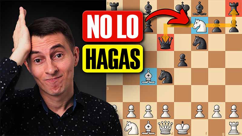 10 malos hábitos del ajedrez que anulan tu progreso
