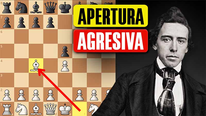 Aprendiendo la Apertura del Alfil con Paul Morphy