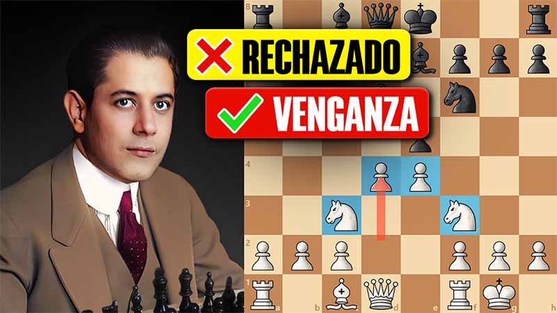 Se burló de Capablanca... ¡y recibió su castigo!