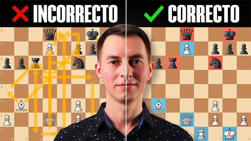La mayoría de jugadores de ajedrez no saben calcular